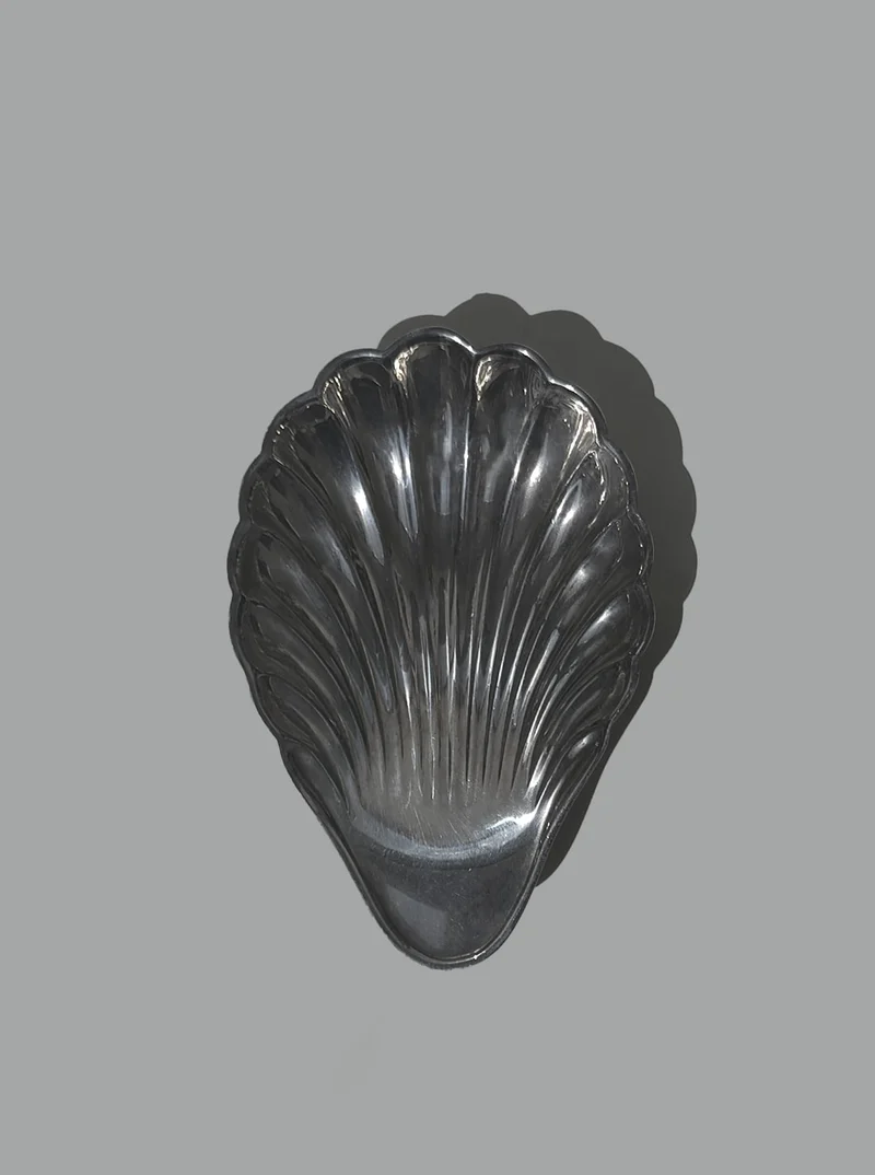 Silver-plated Shell Vide Poche