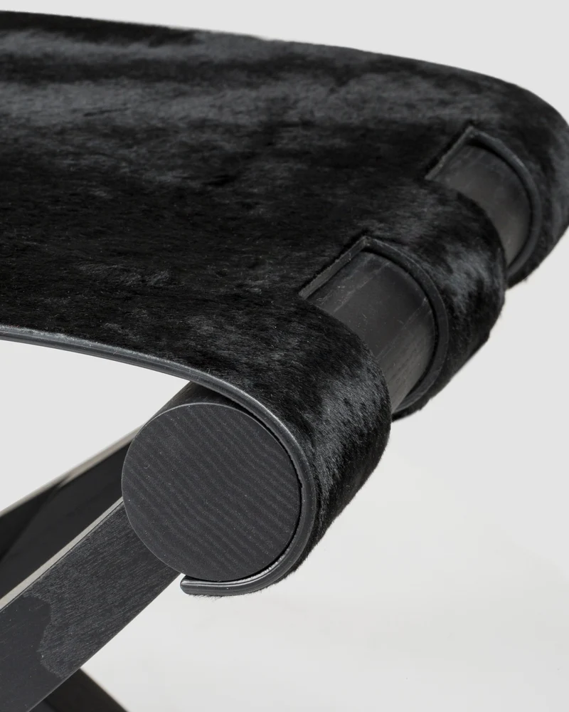 ARTURO FOLDING STOOL/LUGGAGE RACK - ANTELOPE - MERINO SHEEP
