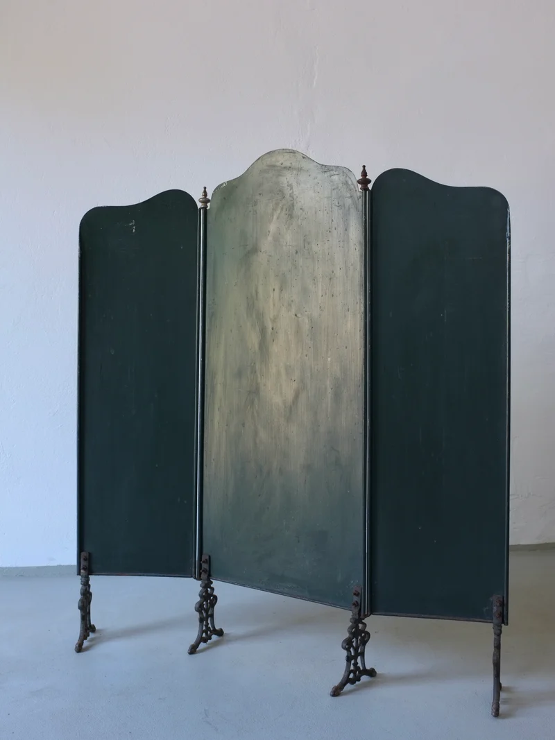 Art Nouveau Hand-Painted Screen, 1920s