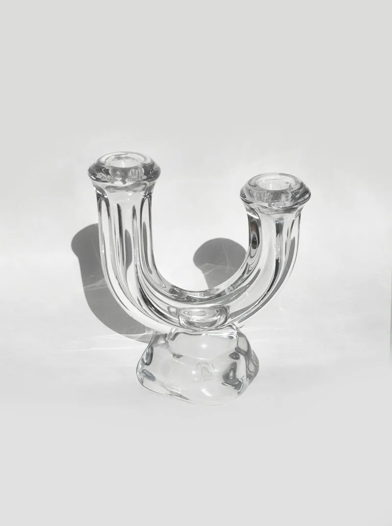 Arch Glass Candle Holder