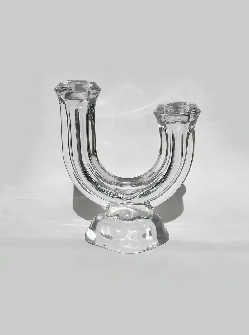 Arch Glass Candle Holder