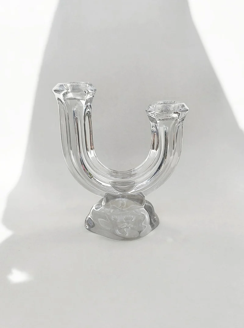 Arch Glass Candle Holder