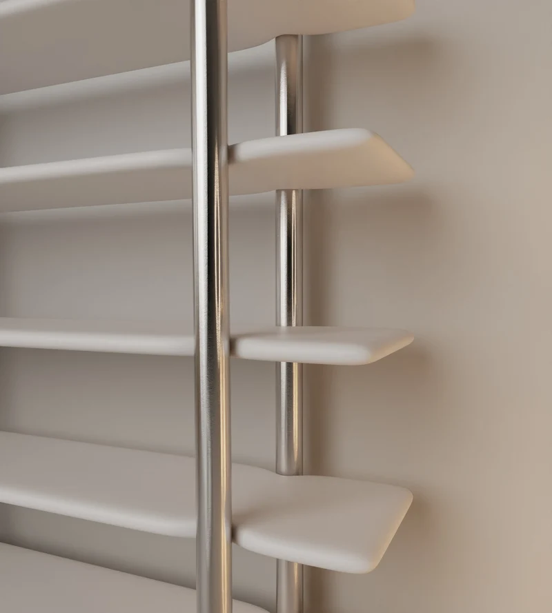“Candy” Bookshelf | Stainless steel