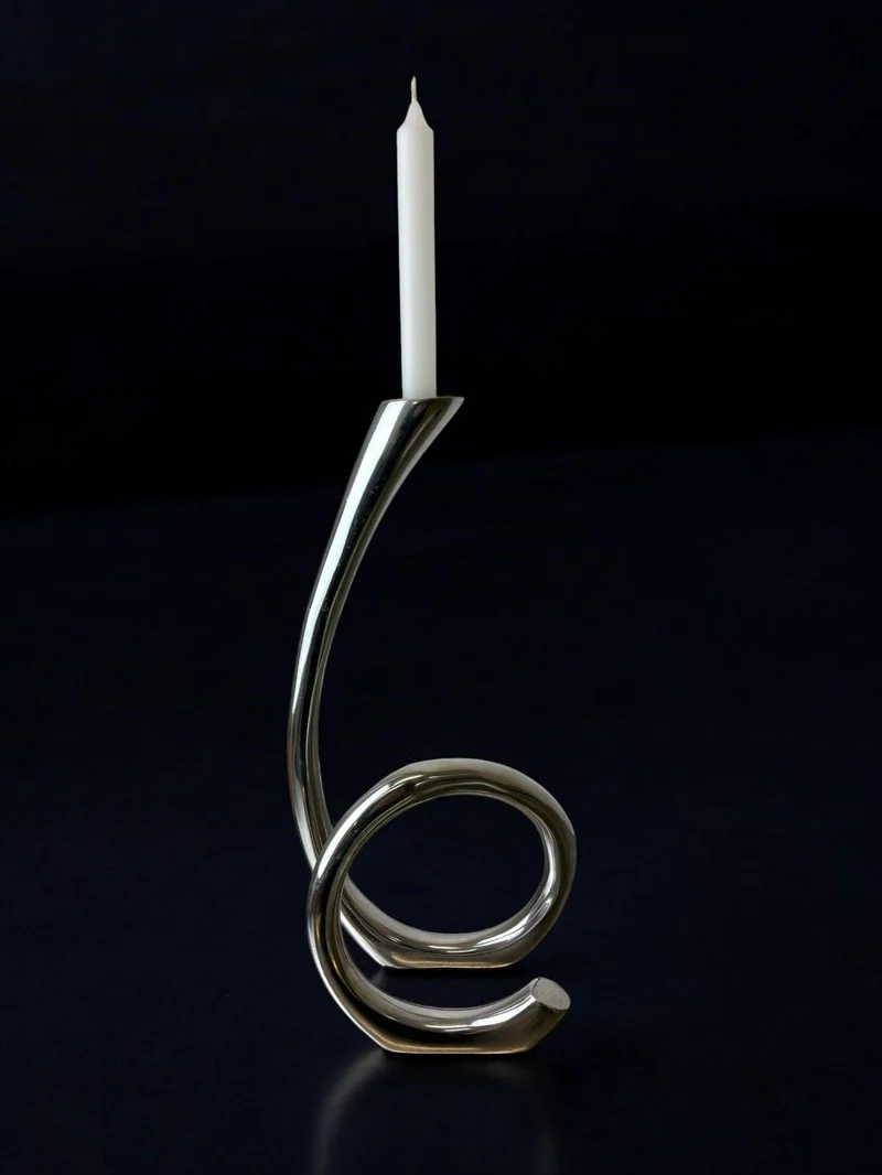 Biomorphic Candleholder, Spain, 1970s