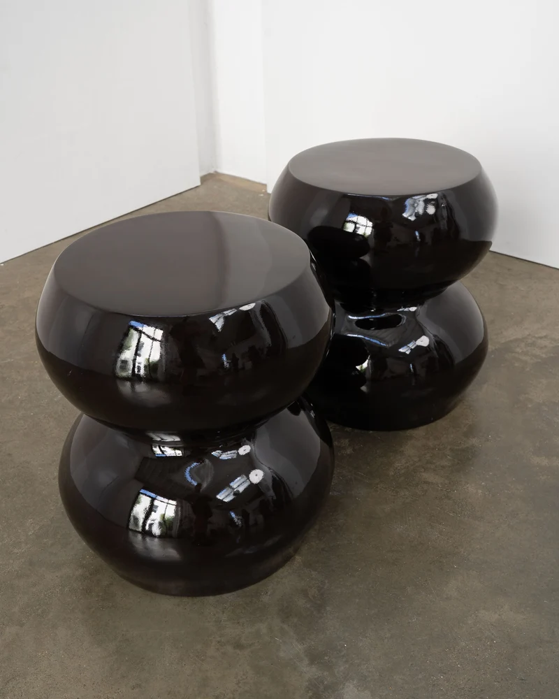 Sculptural Stools / Side Tables, c.1970