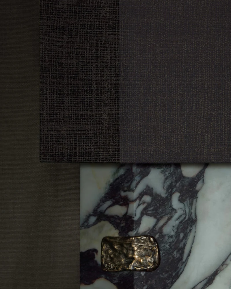 Ottavia Calacatta Viola Marble Table Lamp