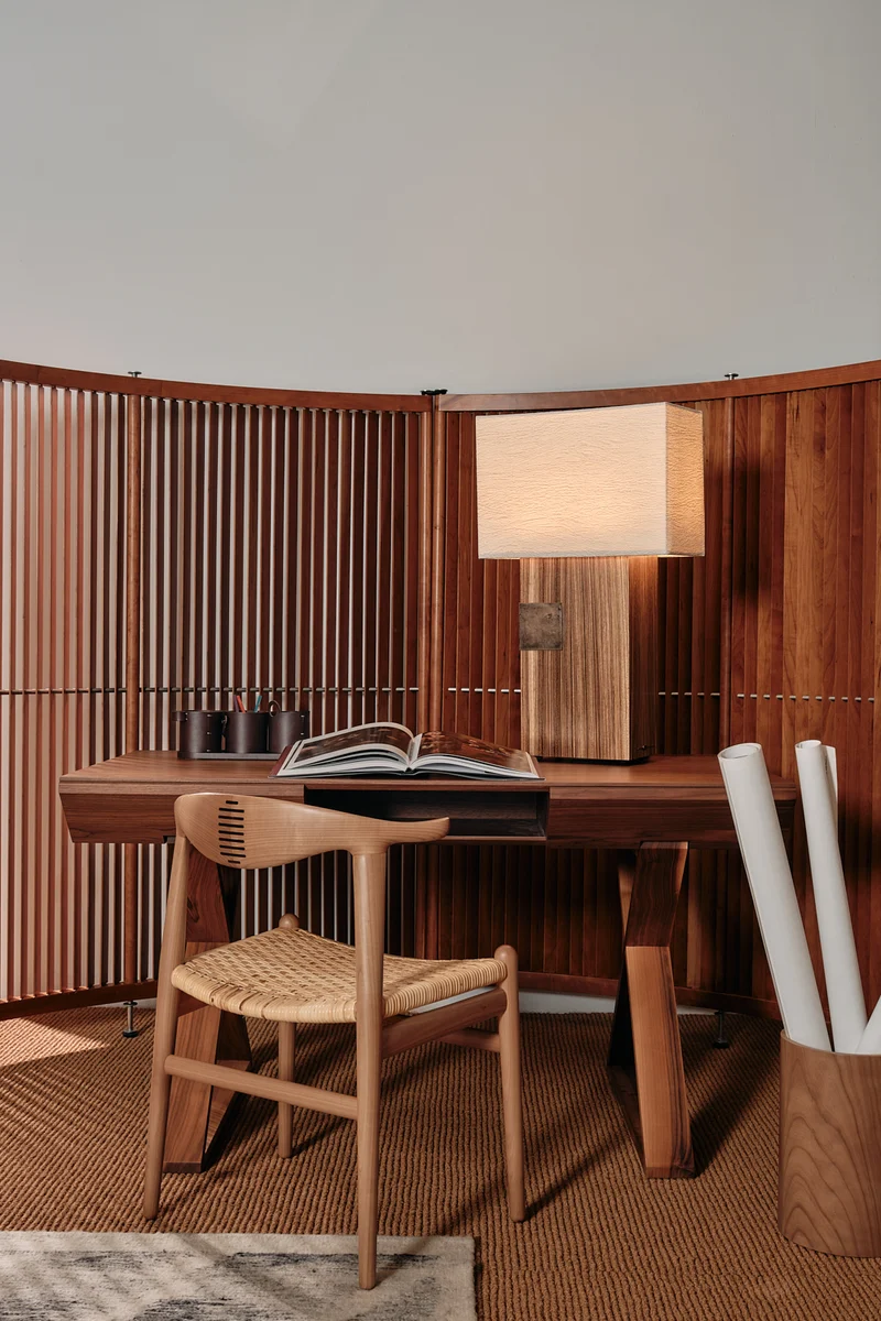 'Pollux' Bronze Table Lamp