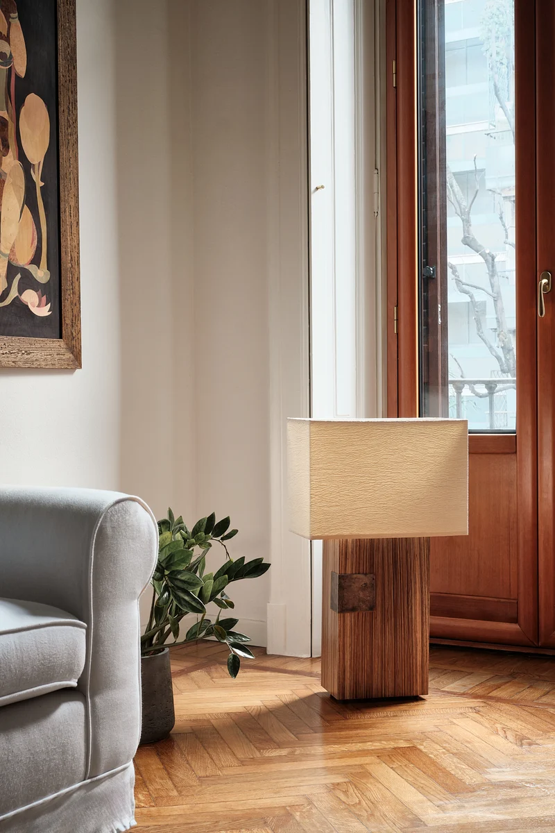 'Pollux' Bronze Table Lamp