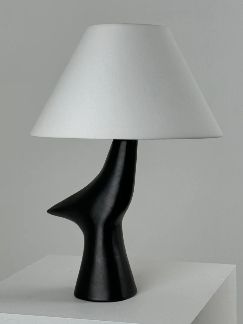 Vintage Zoomorphic Ceramic Table Lamp