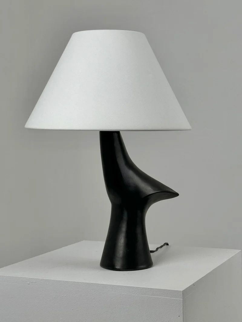 Vintage Zoomorphic Ceramic Table Lamp