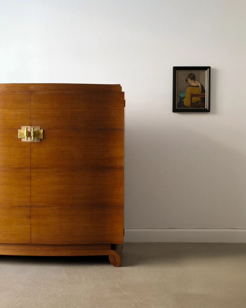 Wood Cabinet Jules Leleu 1930