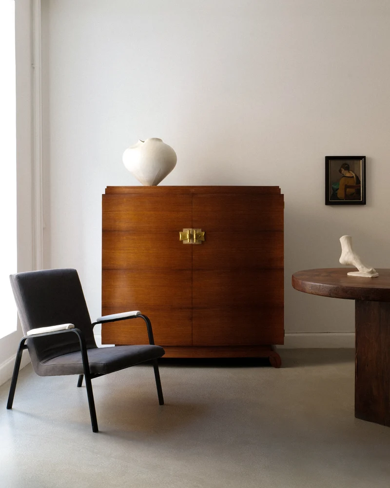 Wood Cabinet Jules Leleu 1930