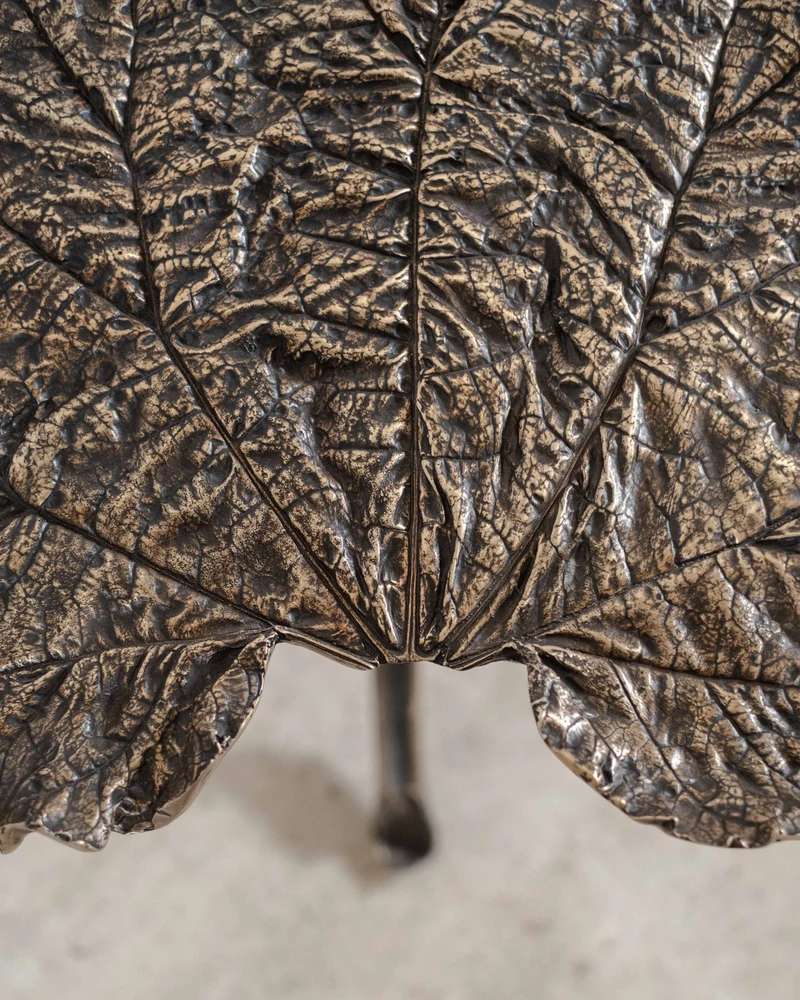Bronze Rhubarb Table