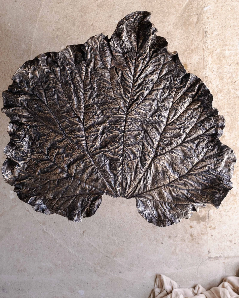 Bronze Rhubarb Table