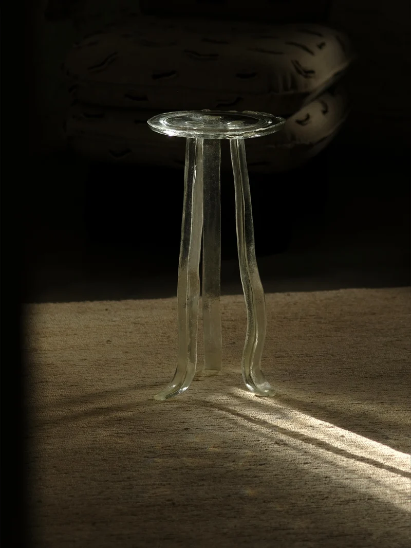 Lung 1.0 Transparent Side Table