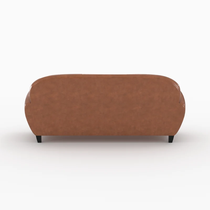 Ensemble canapé et fauteuil Club camel 4 places