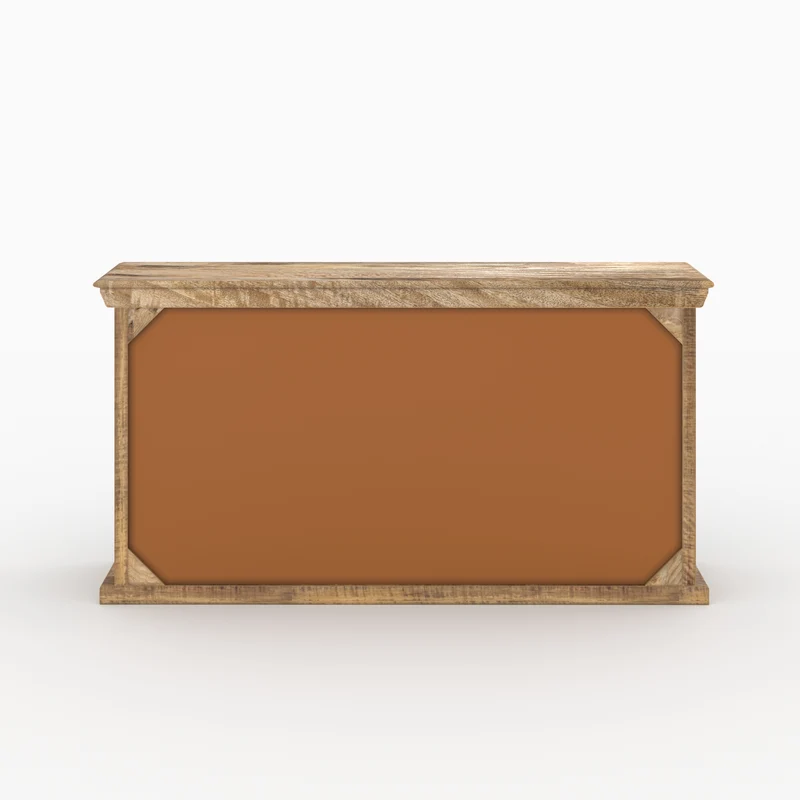 Ensemble 2 buffets Tabuk moyen et petit en bois de manguier