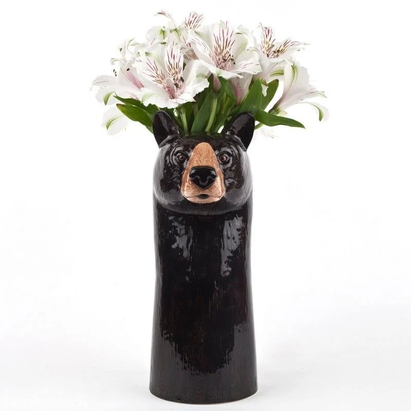 Vase ours brun