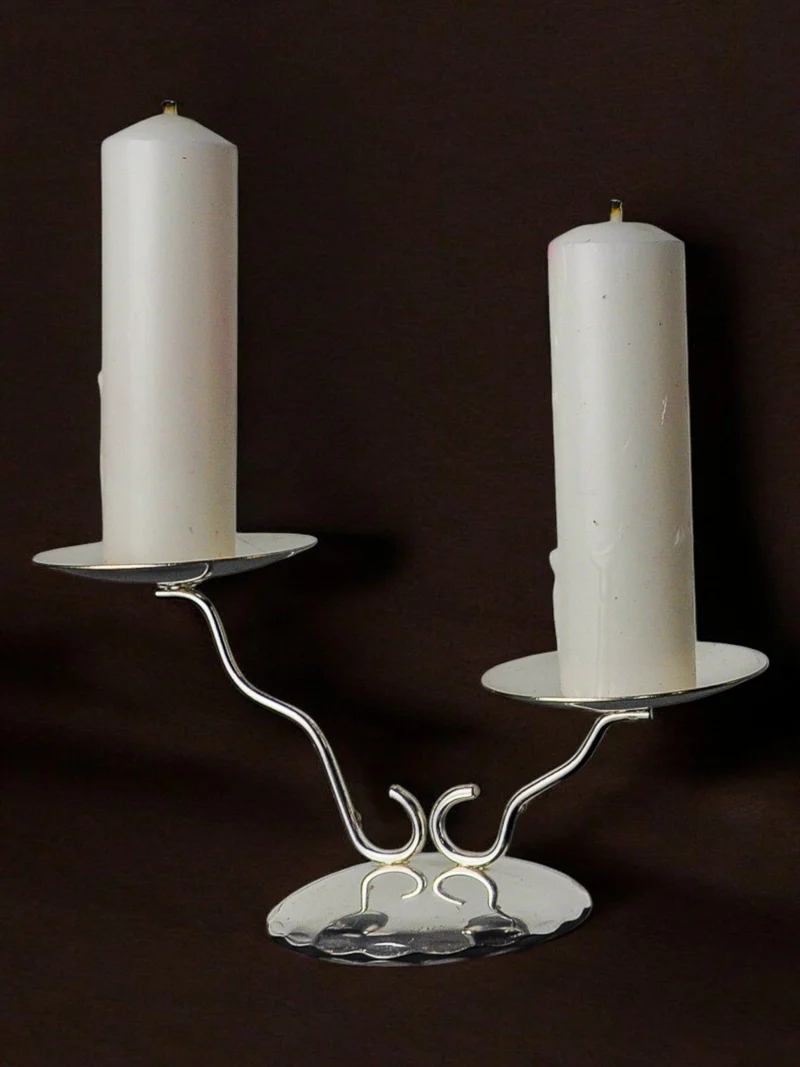 Art deco Candleholder, Spain, 1980s