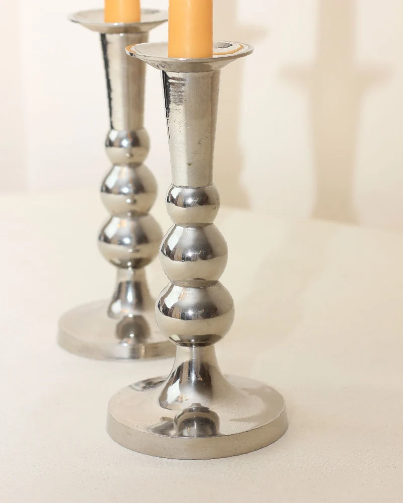 Acero Candleholders