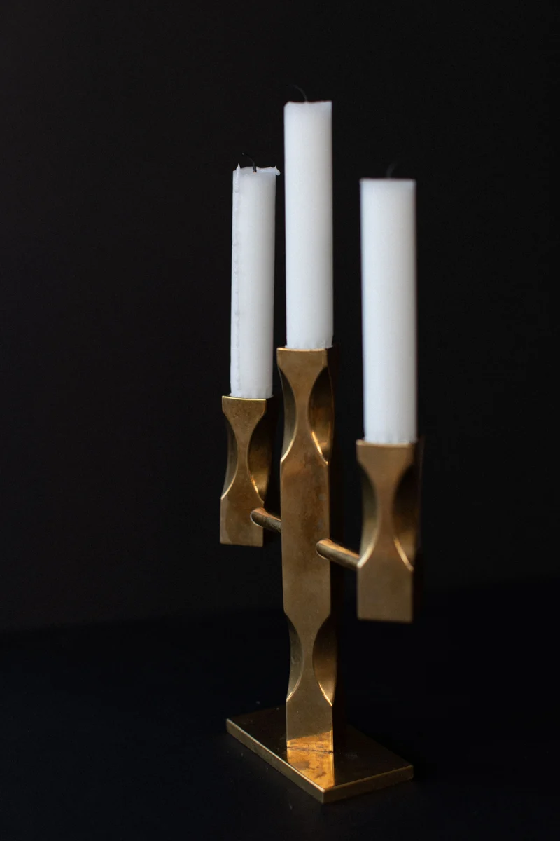 Brass Candleholder