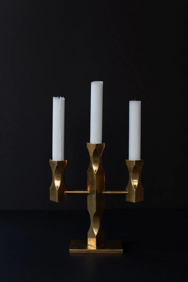 Brass Candleholder