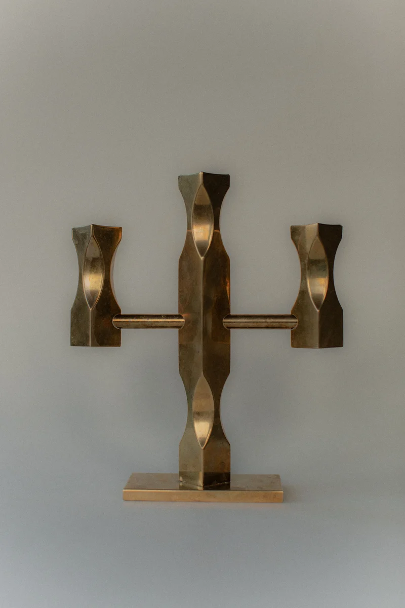 Brass Candleholder