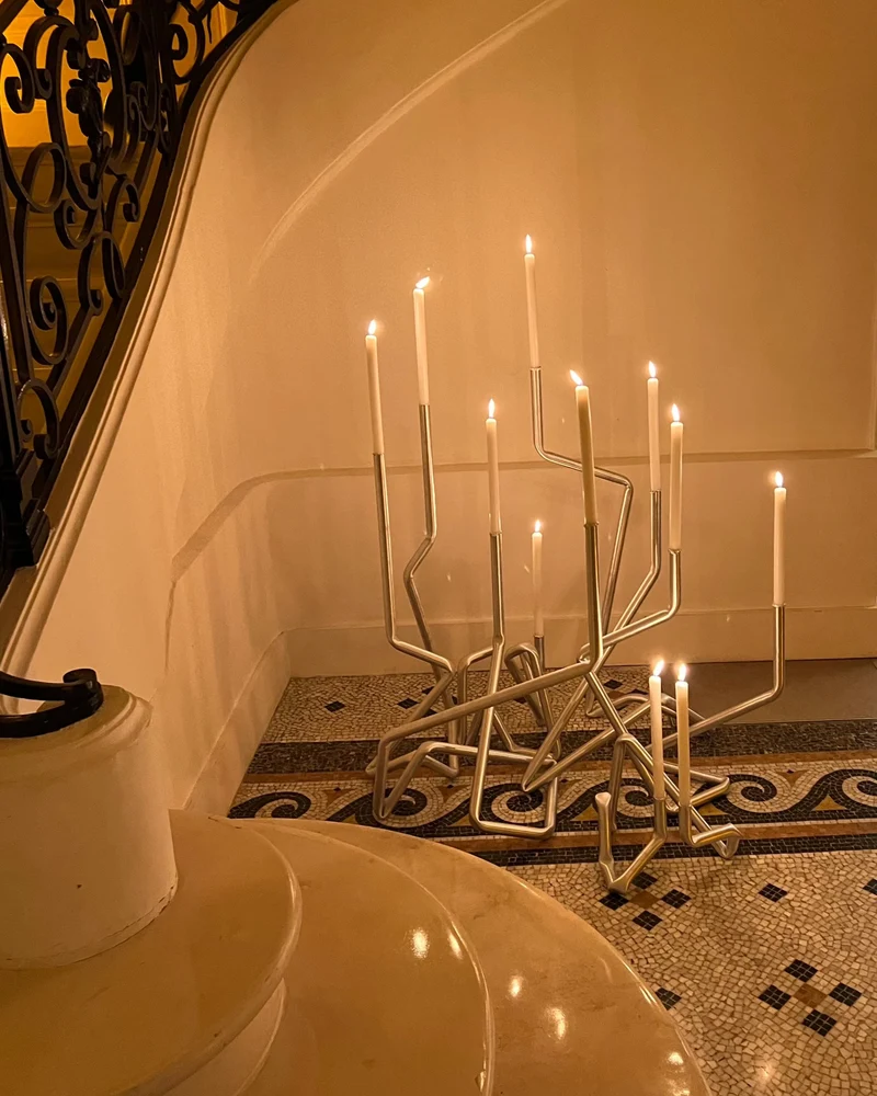 Spaghettoni (8-Armed Candelabra)