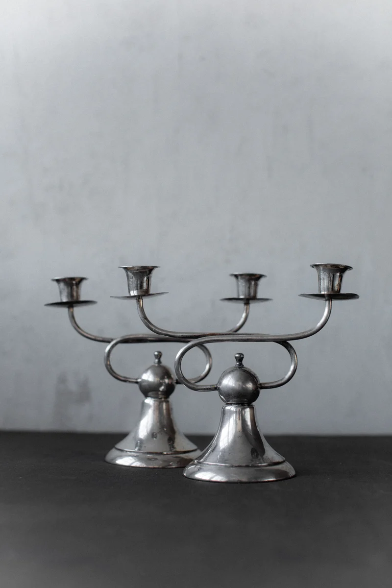 Art Deco Candleholders