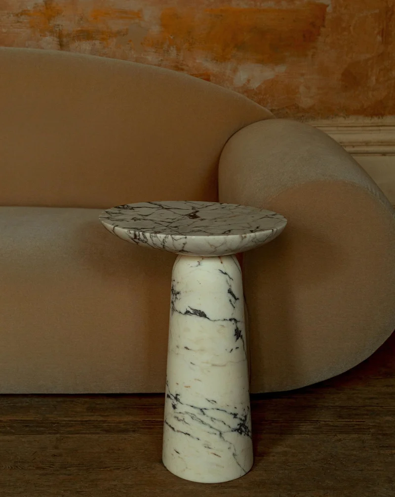 Athena Marble Side Table