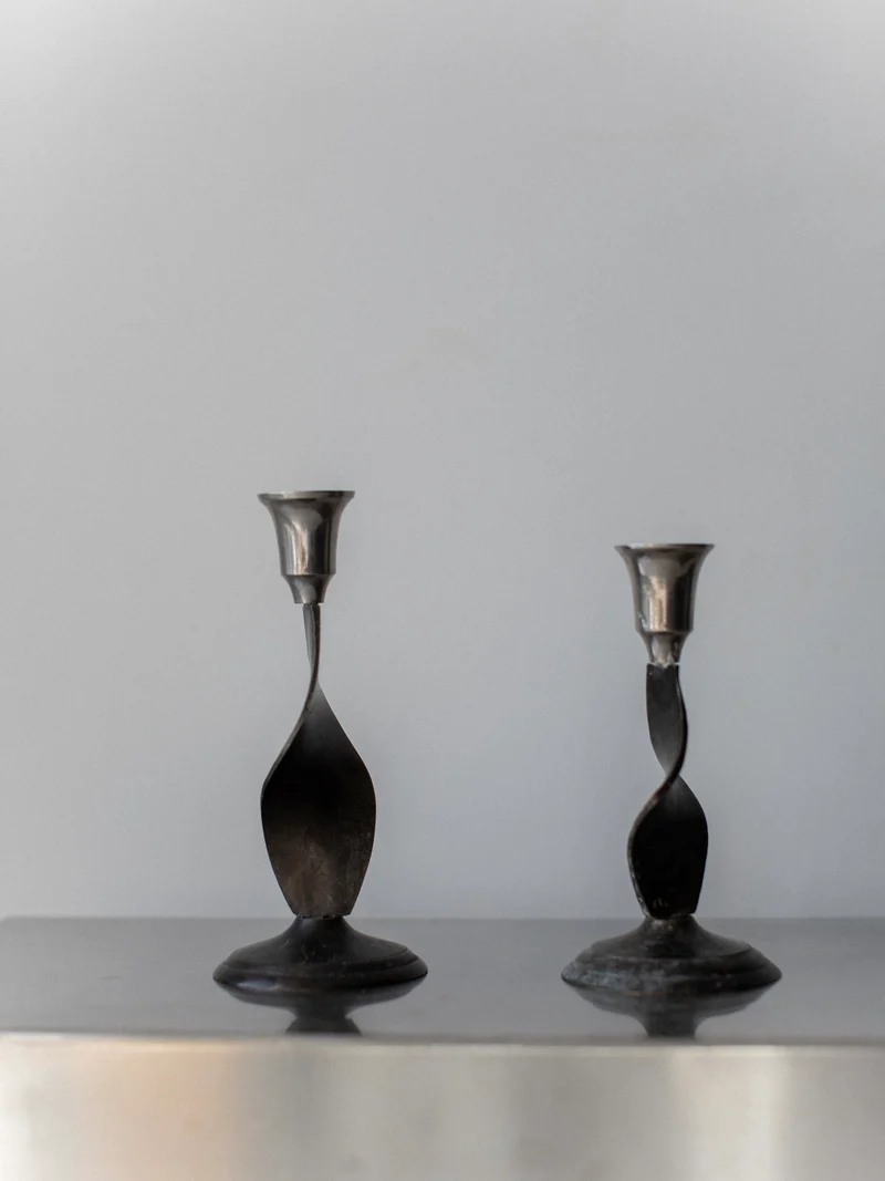 Brutalist Candleholders