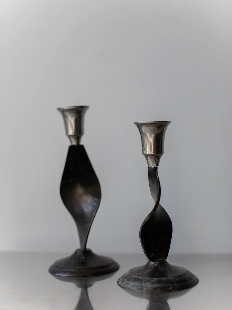 Brutalist Candleholders