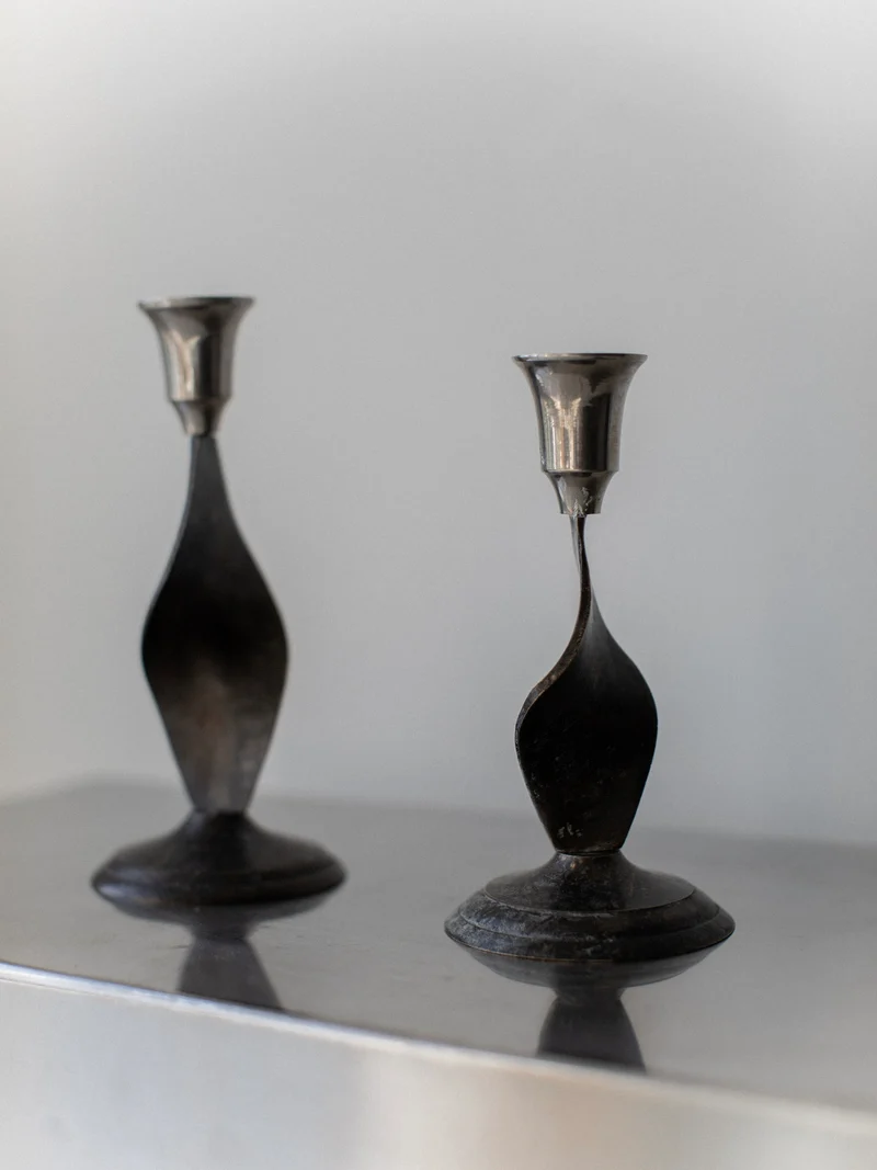 Brutalist Candleholders