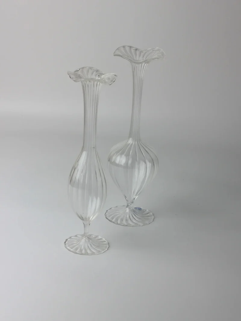 Pair of Murano Candle Holders
