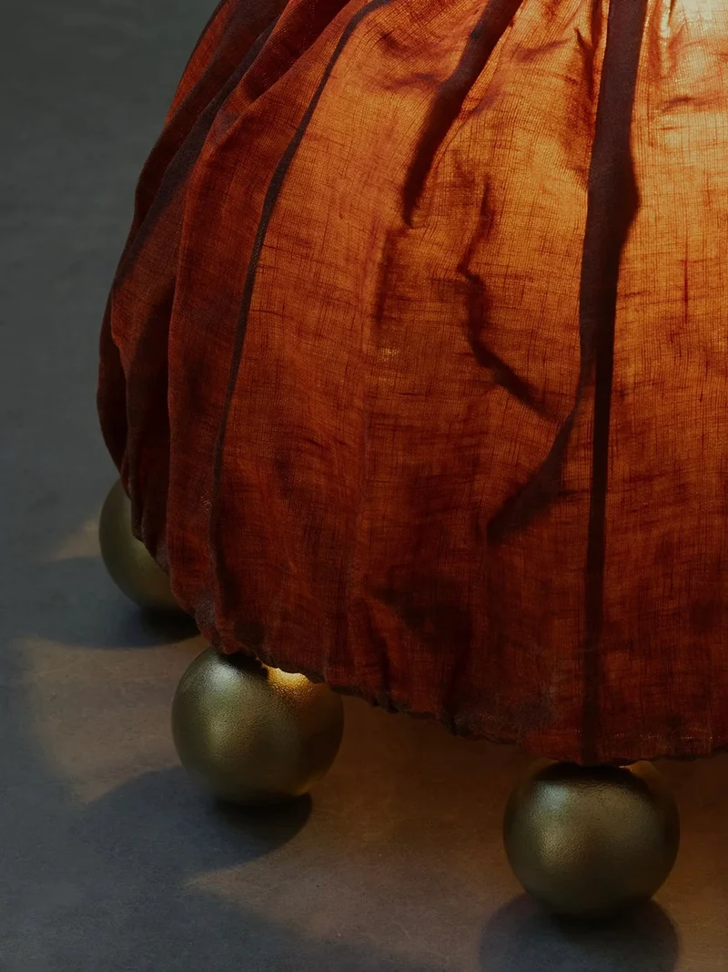 ALTER Table Lamp | Brass Beeswax Linen Ceriops