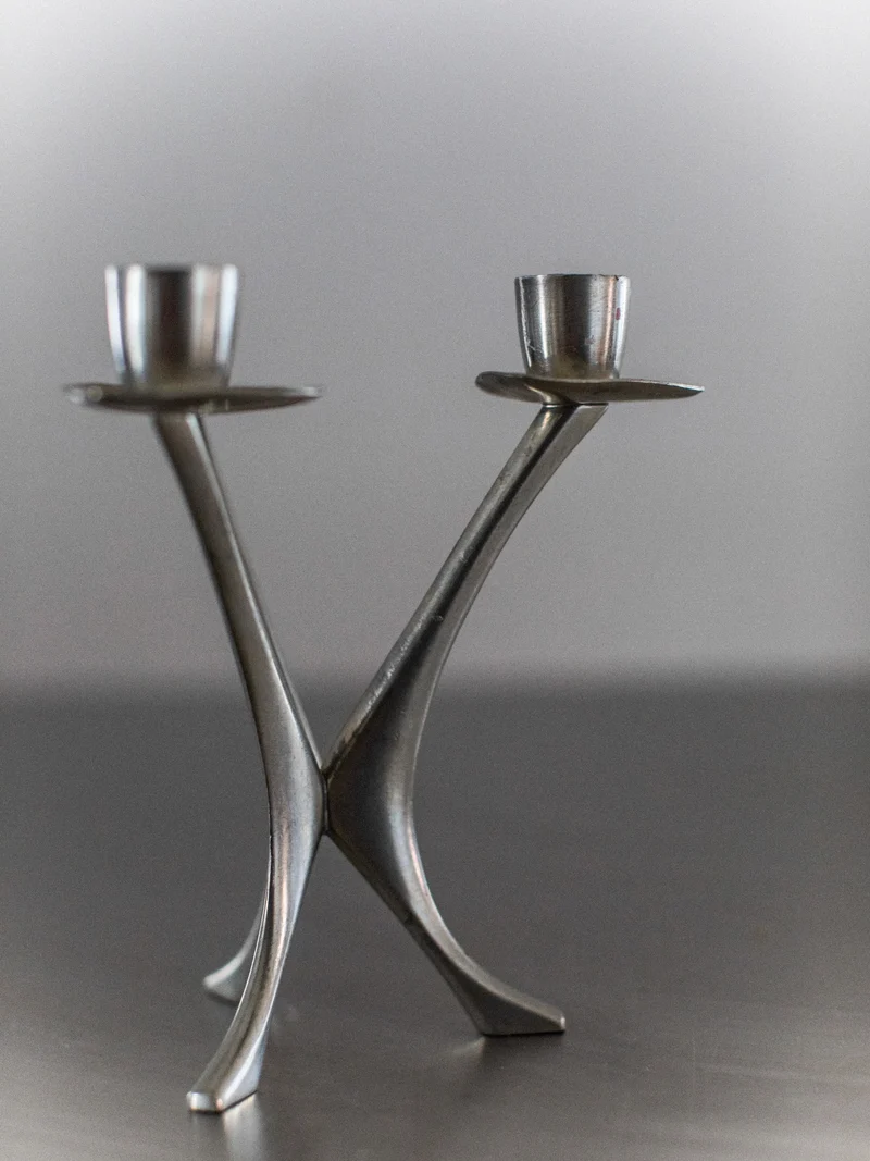 Steel Candleholder
