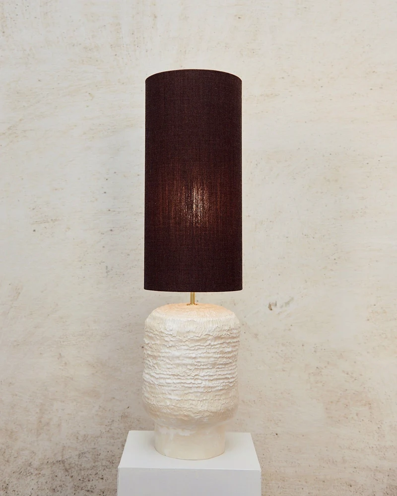 Textured Ceramic Table Lamp