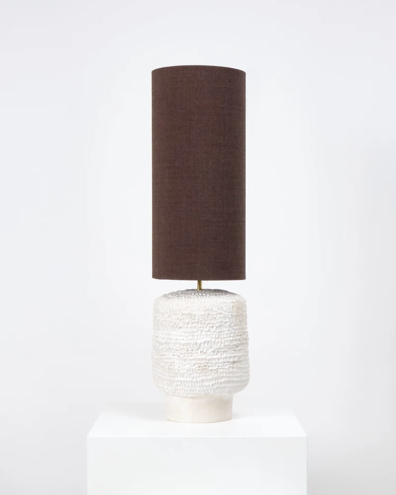Textured Ceramic Table Lamp