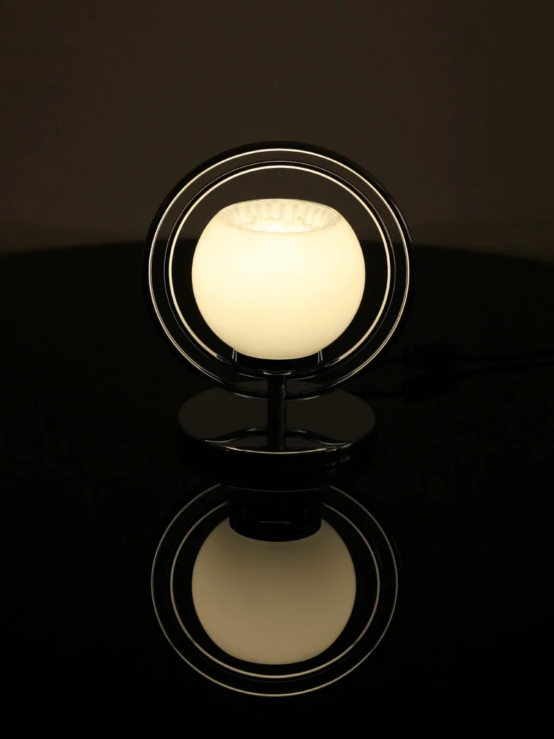 Vintage Mid-Century Space Age Chrome Table Lamp