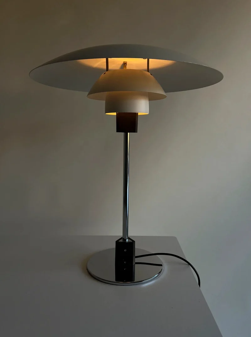 Vintage Poulsen Table Lamp PH 4/3 1983