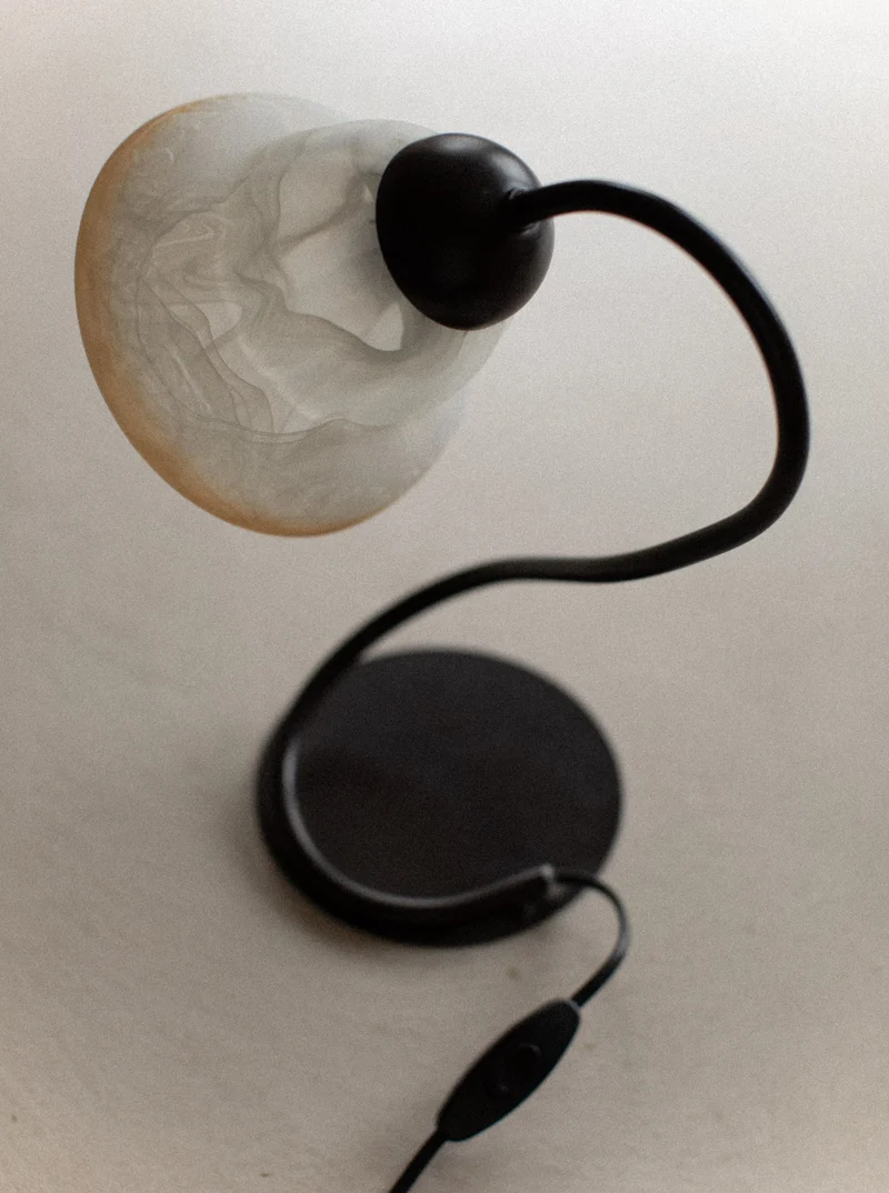 Vintage Murano Desk Lamp