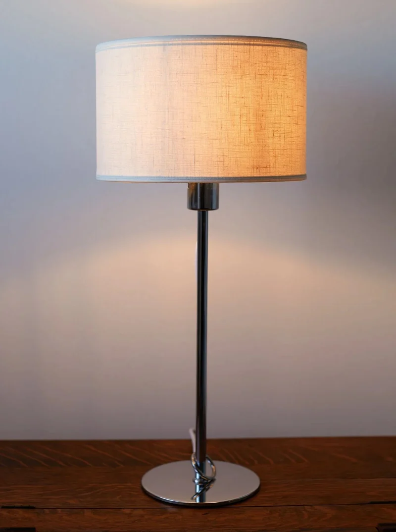 Vintage Chrome Table Lamp