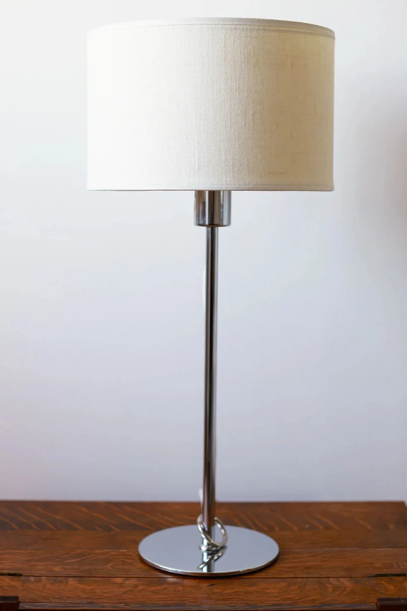 Vintage Chrome Table Lamp