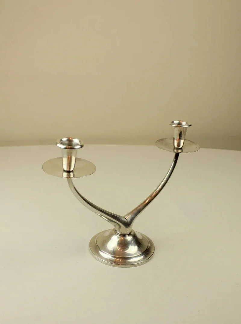 Wishbone Candleholder