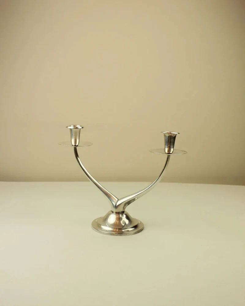 Wishbone Candleholder