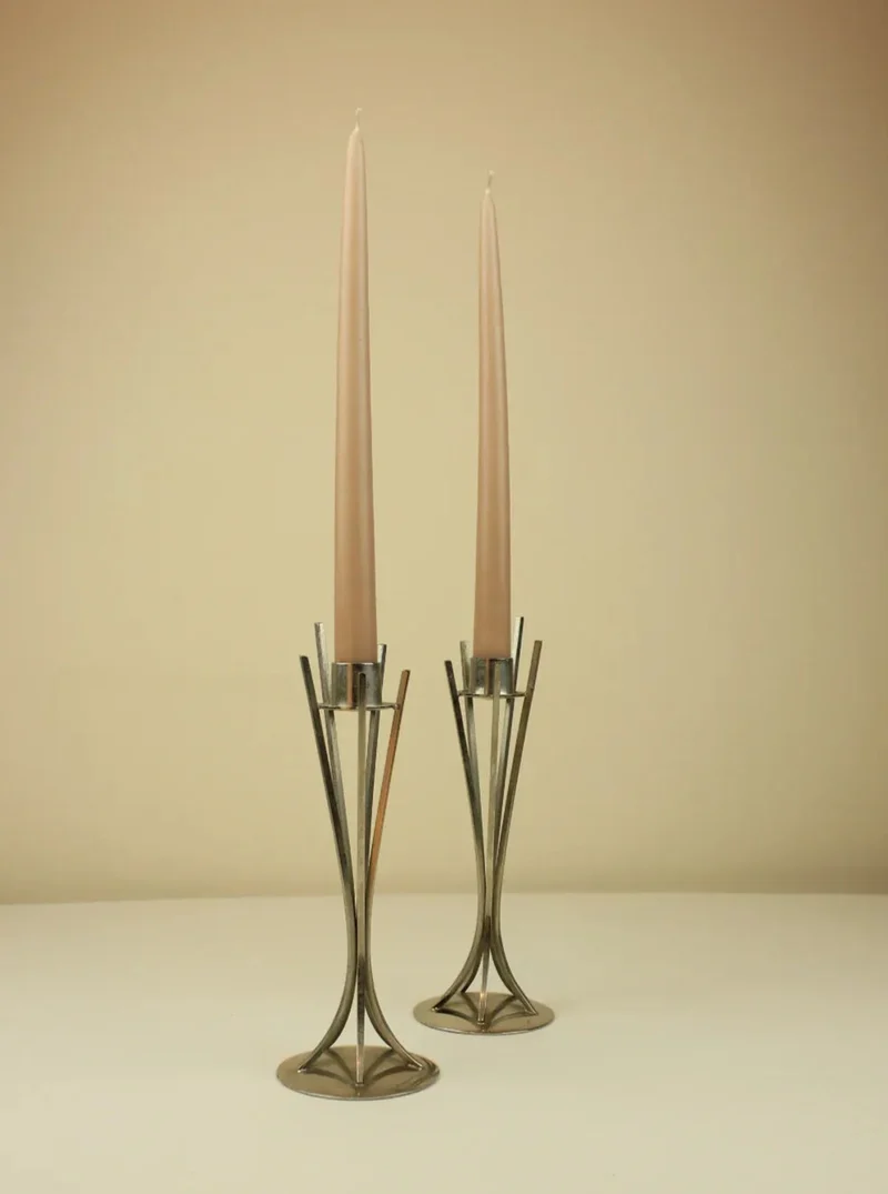 Mid-Century Candleholders