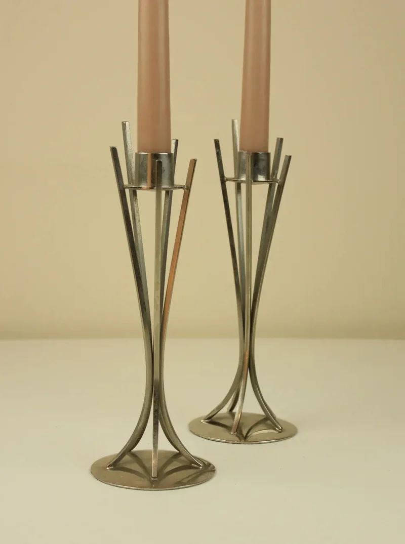 Mid-Century Candleholders