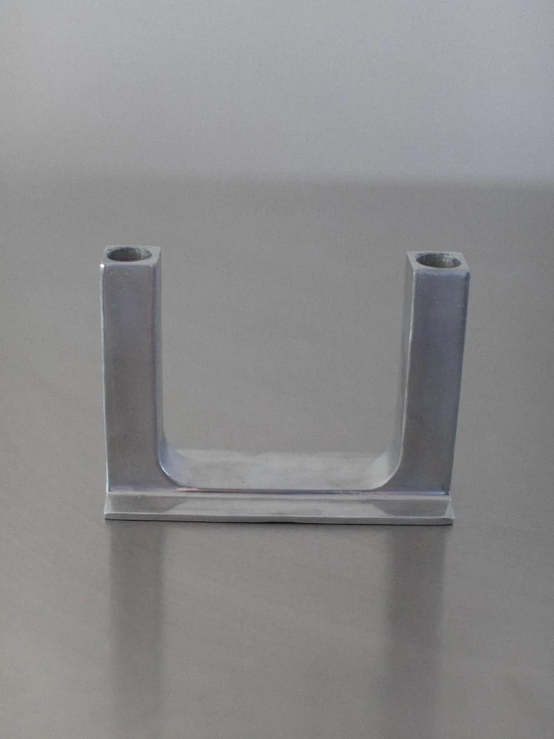 Chrome Candleholder