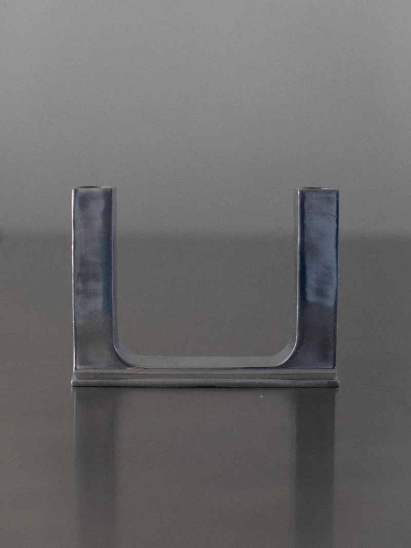 Chrome Candleholder