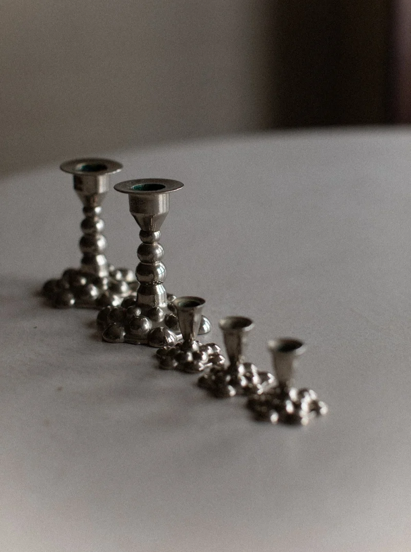 Bubbly Candleholders